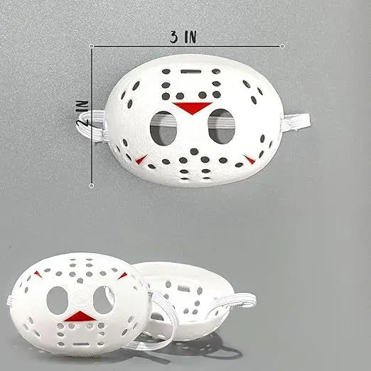 For/Cloth Labubu Doll Diy Terror Mask Halloween Set 17cm V1 V2 V3 Vinyl Doll Mp5 Metal Bag Doll Accessories